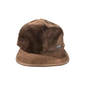 Vintage Wrangler Corduroy Brown Hat Size Fits All SnapBack